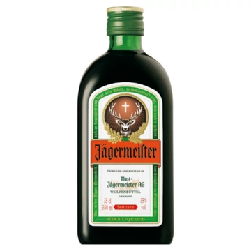 Jägermeister keserűlikőr 0,35l 35% DRS