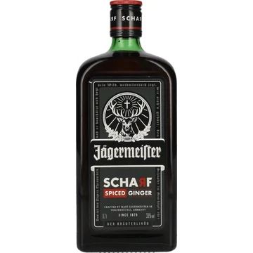 Jägermeister Scharf keserűlikőr 0,7l 33% DRS