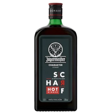 Jägermeister Scharf keserűlikőr 1l 33% DRS