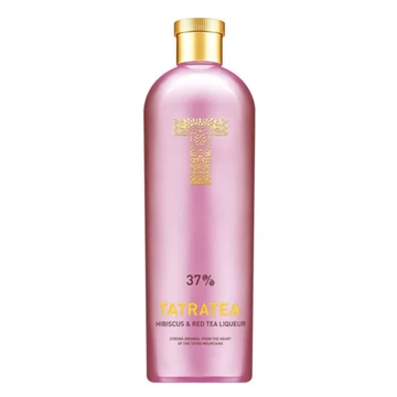 Tatratea tea alapú likőr, hibiszkusz ízesítéssel 0,7l 37% DRS