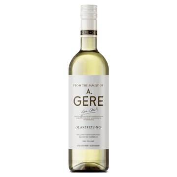 Gere Attila Villányi Olaszrizling száraz fehérbor 0,75l 2024* DRS