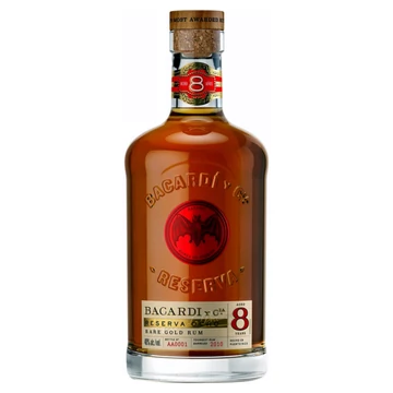 Bacardi 8 éves rum 0,7l 40% DRS