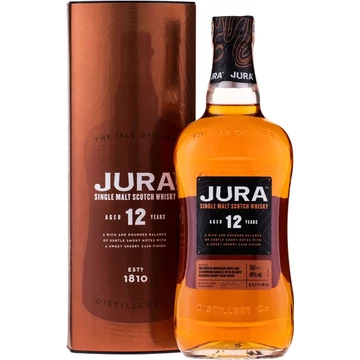 Jura whisky 0,7l 12 éves 40% DRS, díszdoboz