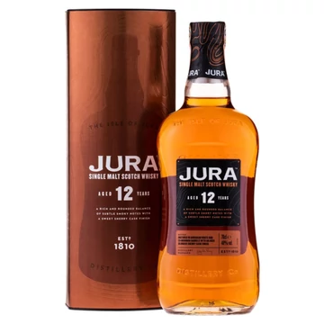 Jura whisky 0,7l 12 éves 40% DRS, díszdoboz