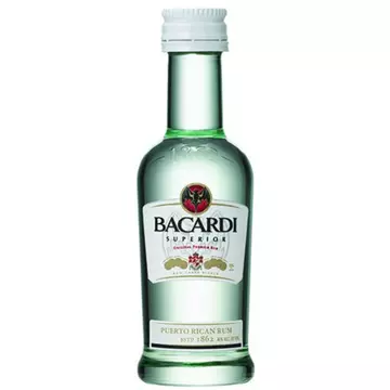 Bacardi Superior fehér rum 0,05l 40%