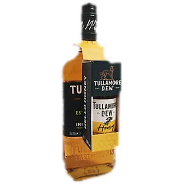 Tullamore Dew whiskey 0,7l 40% DRS + Honey 0,05l