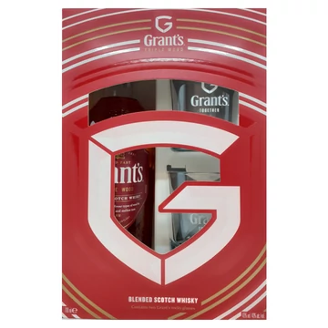 Grant's whisky 0,7l 40% DRS, díszdoboz + 2 pohár