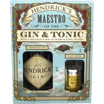 Hendrick's gin 0,7l 41,4% DRS + Fever Tonic 0,5l