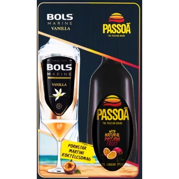 Pornstar Martini koktélcsomag DRS, díszdoboz