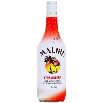 Malibu Strawberry eper ízesítésű rum 0,7l 18% DRS