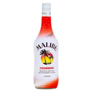 Malibu Strawberry eper ízesítésű rum 0,7l 18% DRS