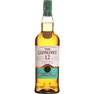 The Glenlivet whisky 0,7l 12 éves 40% DRS, díszdoboz