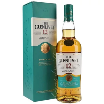 The Glenlivet whisky 0,7l 12 éves 40% DRS, díszdoboz