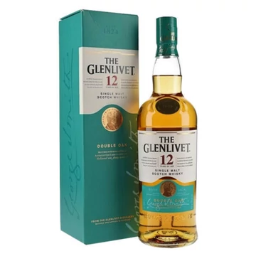 The Glenlivet whisky 0,7l 12 éves 40% DRS, díszdoboz