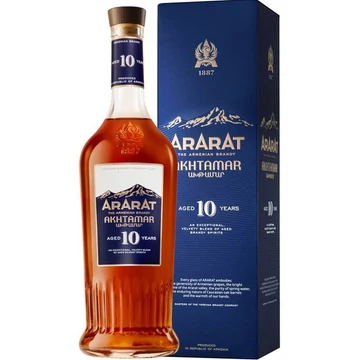 Ararat Akhtamar konyak 0,7l 10 éves 40% DRS, díszdoboz