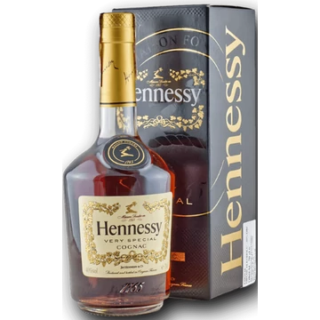 Hennessy VS konyak 0,7l 40% DRS, papírdobozos