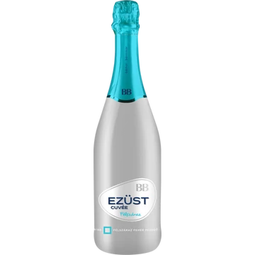 BB Ezüst Cuvée fehér félszáraz pezsgő 0,75l DRS