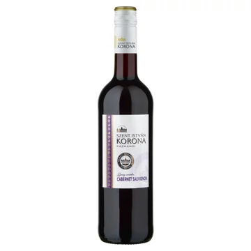 Szent István Korona Pázmándi Cabernet Sauvignon száraz vörösbor 0,187l 2023* DRS