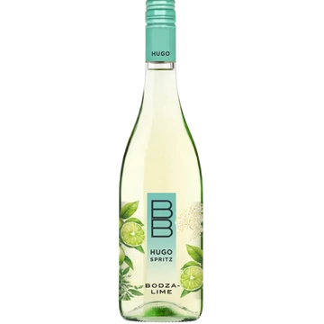 BB Hugo Spritz bodza-lime ízű szénsavas boralapú koktél 0,75l DRS
