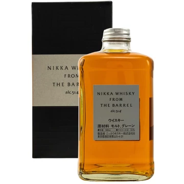 Nikka from the Barrel whisky 0,5l 51,4% DRS, díszdoboz