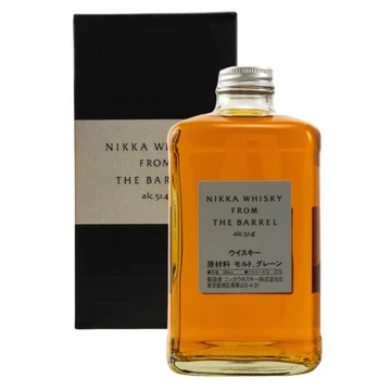 Nikka from the Barrel whisky 0,5l 51,4% DRS, díszdoboz