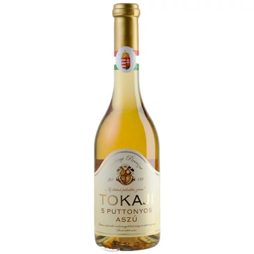 Budányi Tokaji 5 Puttonyos Aszú édes fehérbor 0,5l 2019* DRS