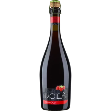 Voila szamóca ízesítésű édes pezsgőkoktél 6,5% 0,75l DRS