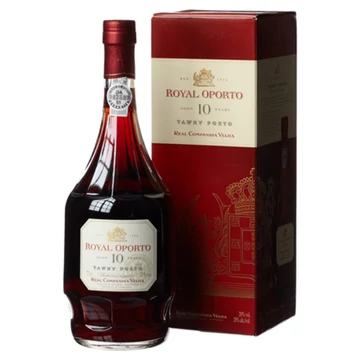 Royal Oporto Tawny Portói édes vörösbor 10 éves 0,75l DRS, díszdoboz