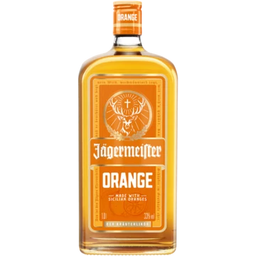 Jägermeister keserűlikőr narancs ízesítéssel 1l 33% DRS