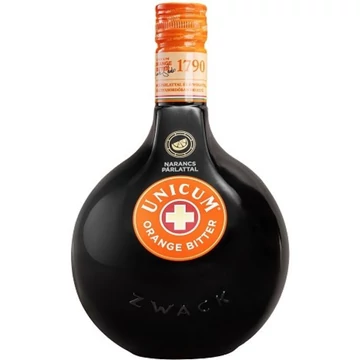 Zwack Unicum Orange Bitter narancs ízesítésű keserűlikőr 0,5l 34,5%