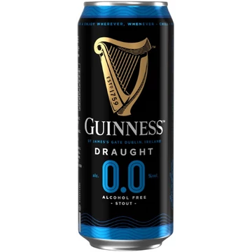 Guinness alkoholmentes dobozos sör 0,44l DRS