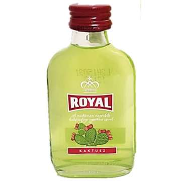Royal likőr kaktusz ízesítéssel 0,09l 26%