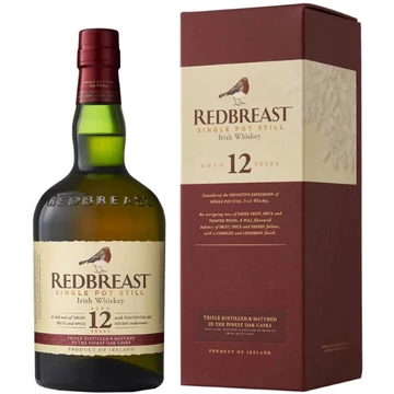 Redbreast whiskey 12 éves 0,7l 40% DRS