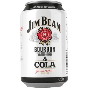 Jim Beam &amp; Cola 0,33l 4.5% DRS