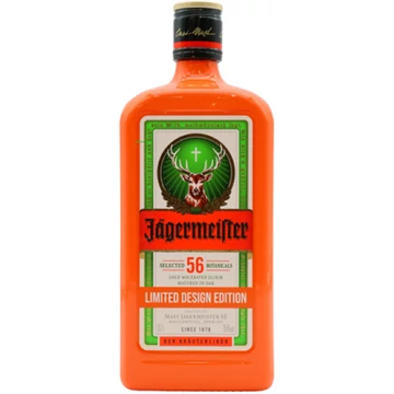 Jägermeister Pantone Orange keserűlikőr 0,7l 35% DRS