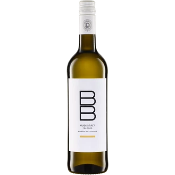 BB Muskotályos Reborn félédes fehérbor 0,75l 2025* DRS