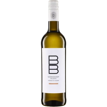 BB Szürkebarát Reborn félédes fehérbor 0,75l 2025* DRS