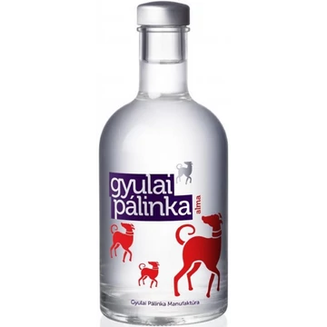 Gyulai érlelt alma pálinka 0,35l 42% DRS