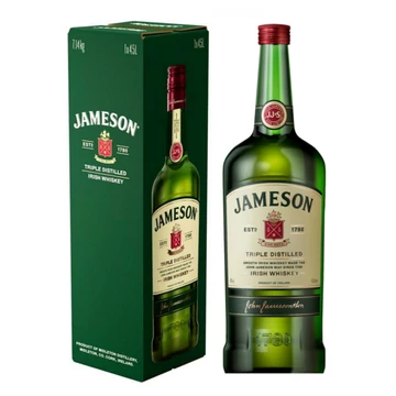 Jameson whiskey 0,7l 40% DRS, díszdoboz