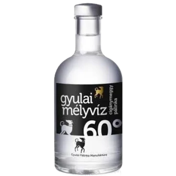 Gyulai Mélyvíz cigánymeggy pálinka 0,35l 60% DRS