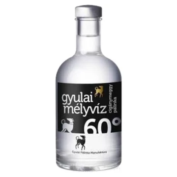 Gyulai Mélyvíz cigánymeggy pálinka 0,35l 60% DRS