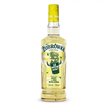 Zubrowka Lemon-Mint koktél 0,5l 18% DRS