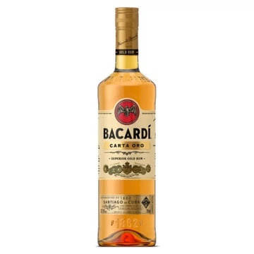 Bacardi Carta Oro (Gold) rum 1l 40% DRS