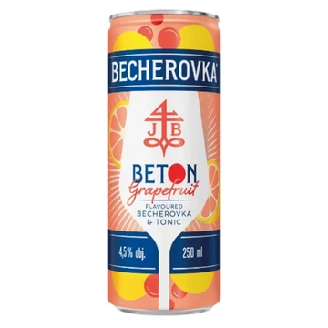 Becherovka BETON Grapefruit 0,25l 6,5% DRS