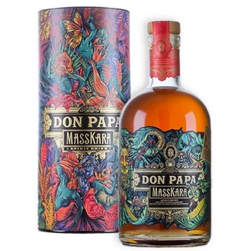Don Papa Masskara rum 0,7l 40% DRS + díszdoboz