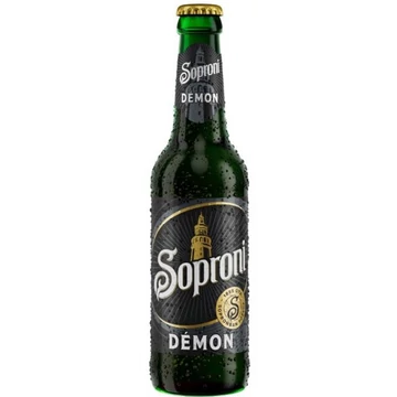 Soproni Fekete Démon palackos sör 0,33l