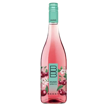 BB Hugo Spritz meggy ízű szénsavas boralapú koktél 0,75l DRS
