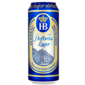 HB dobozos sör 0,5l