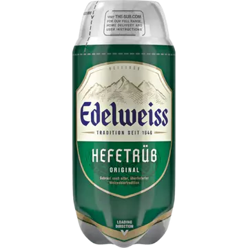 Edelweiss Hefetrüb KEG hordós sör 25l