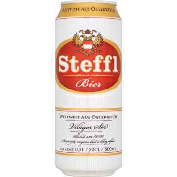 Steffl dobozos sör 0,5l
